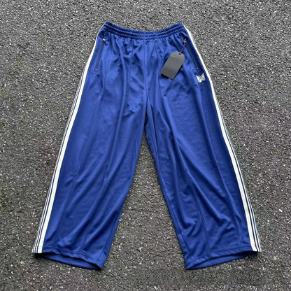 embroidered track pants