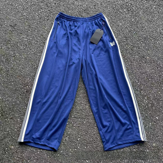 embroidered track pants