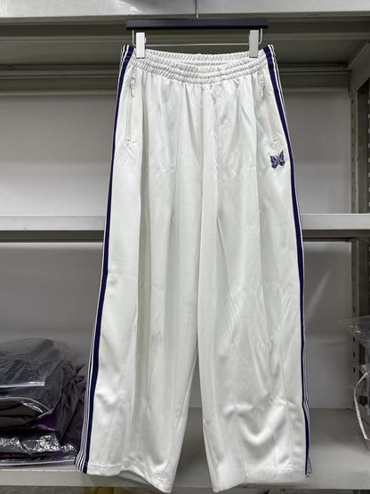 embroidered track pants