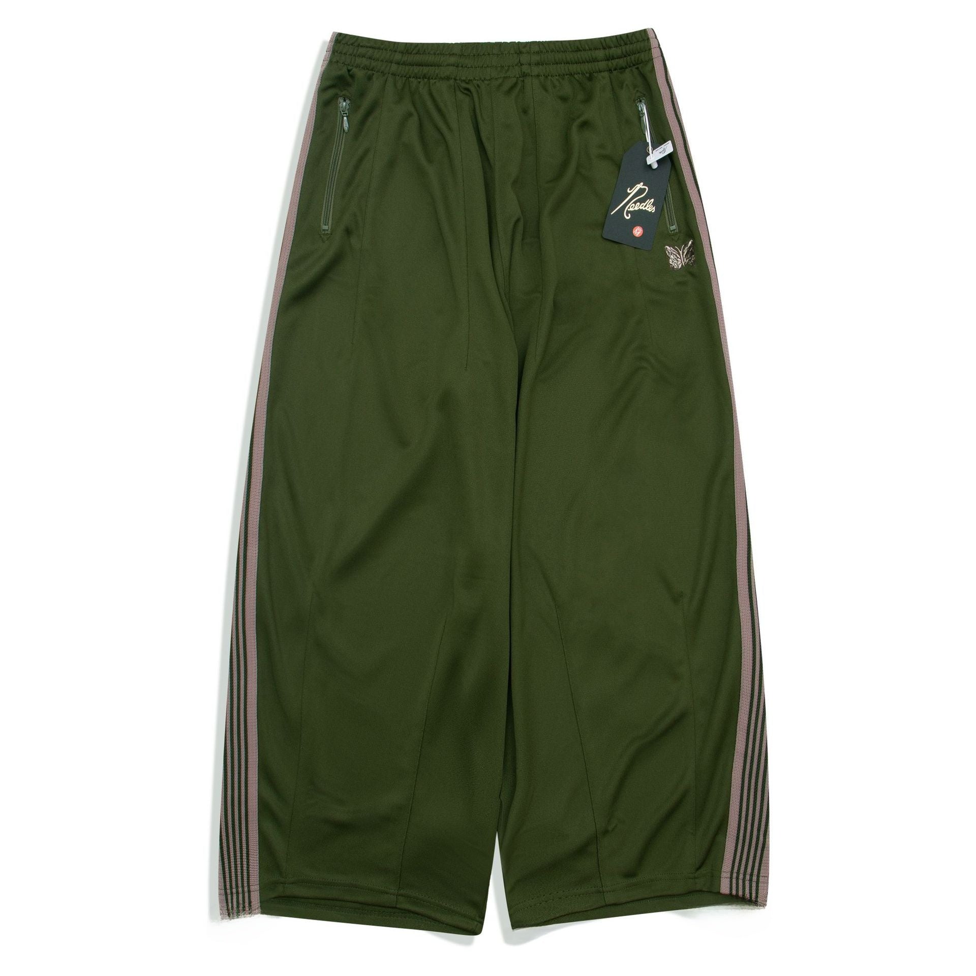 embroidered track pants