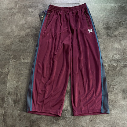 embroidered track pants