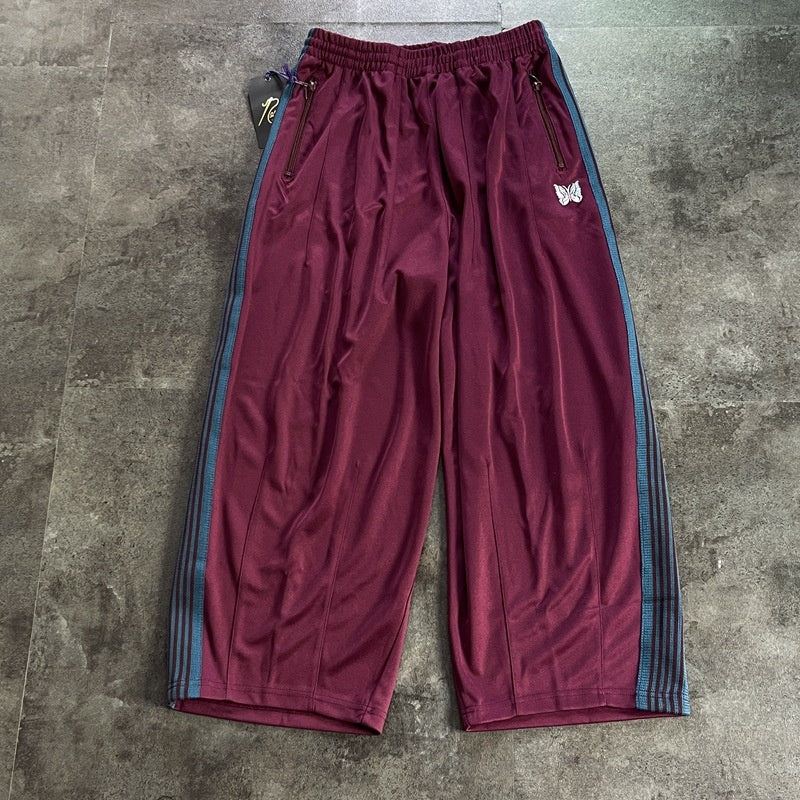 embroidered track pants