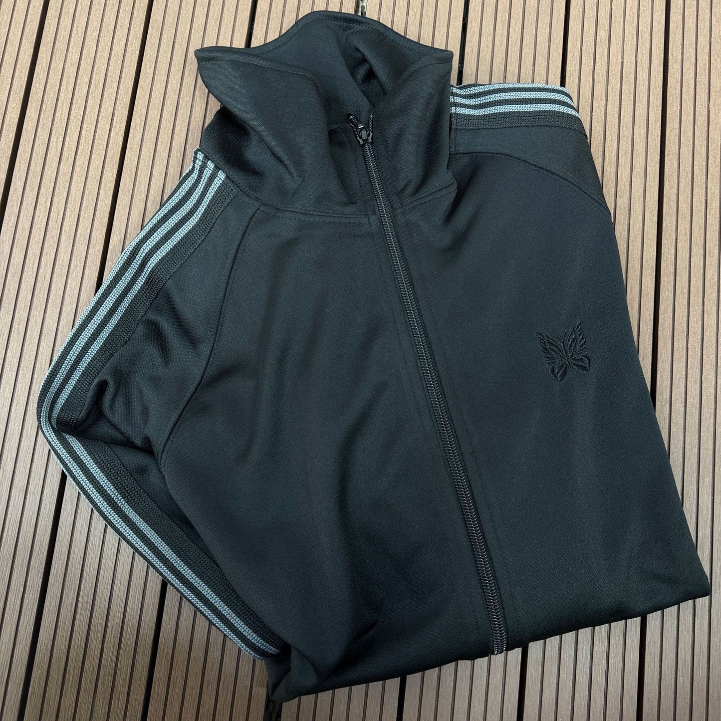 embroidered track pants