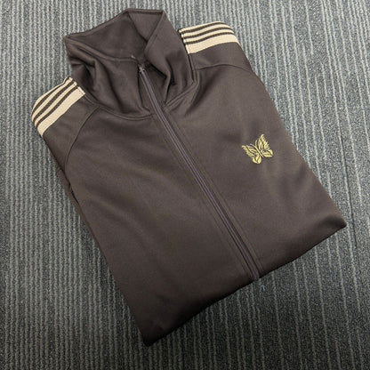 embroidered track pants