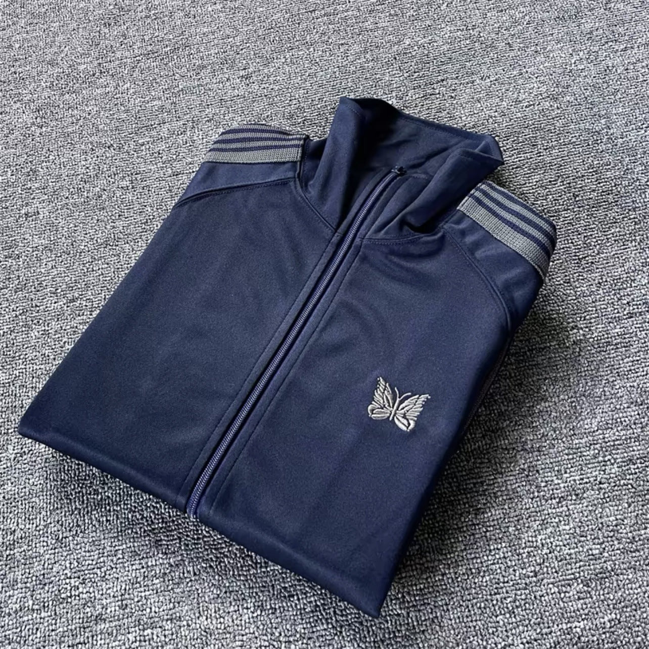 embroidered track pants