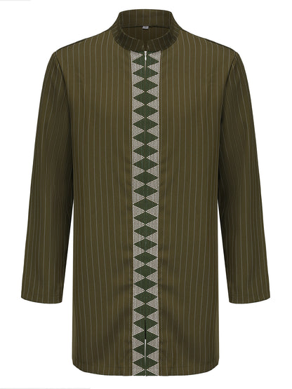 Embroidered two-piece suit