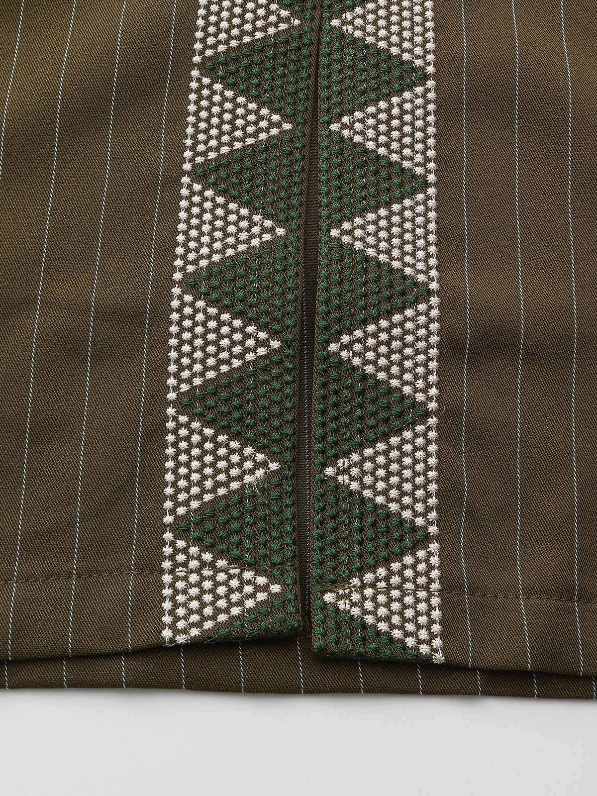 Embroidered two-piece suit
