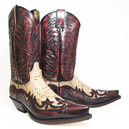 Embroidered Western Cowboy Boots