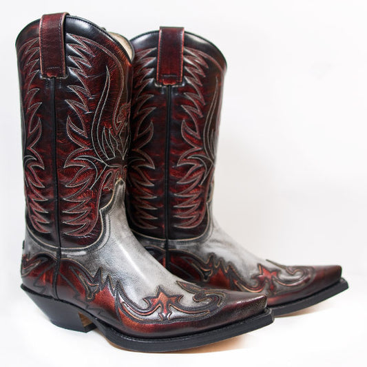 Embroidered Western Cowboy Boots