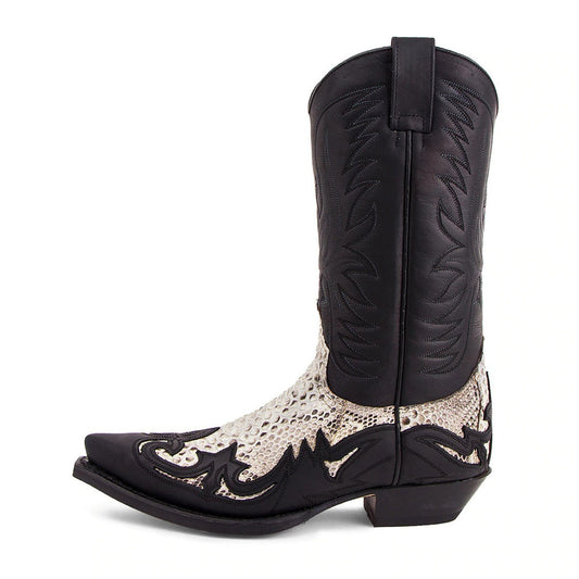 Embroidered Western Cowboy Boots
