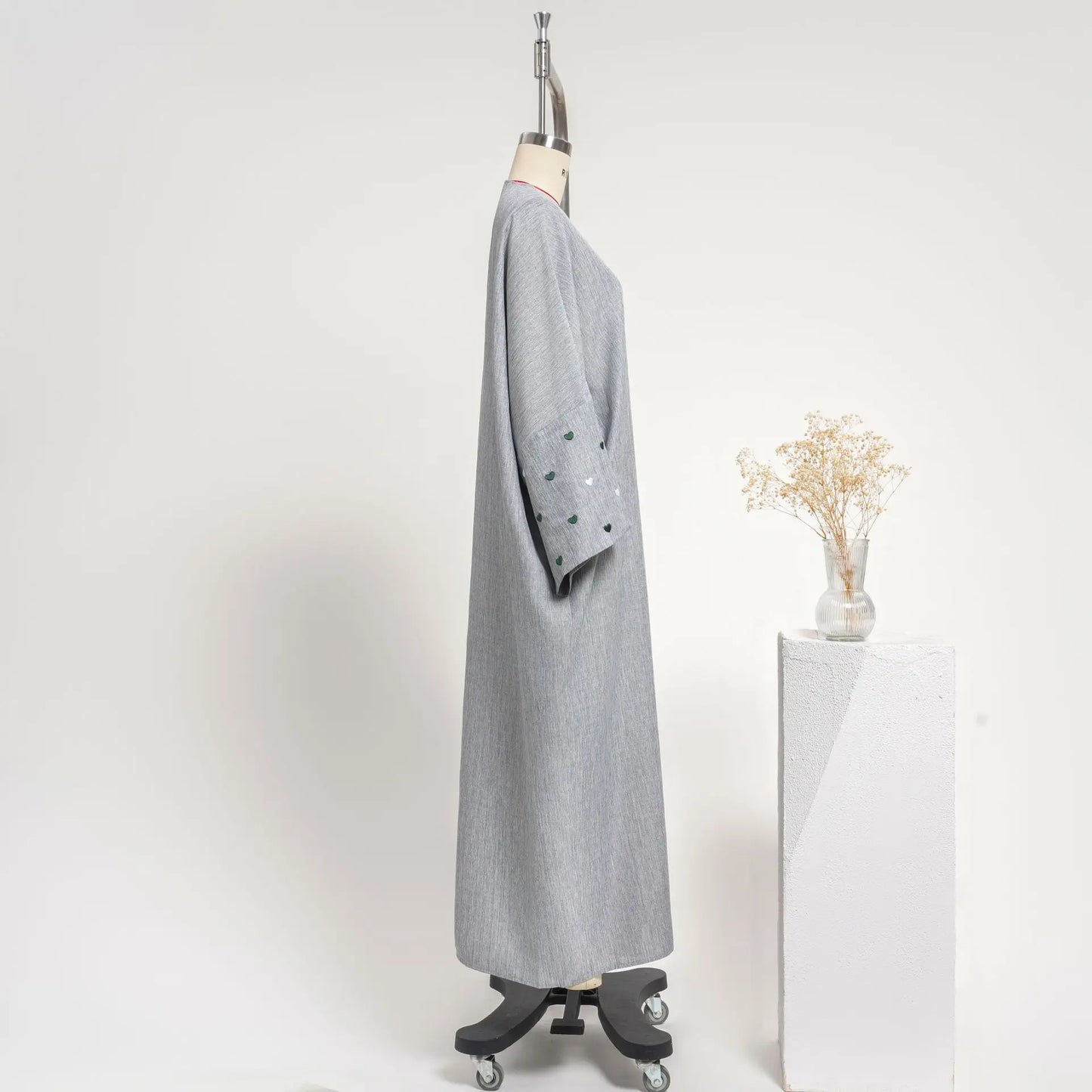 Embroidered Womens Cardigan Robe
