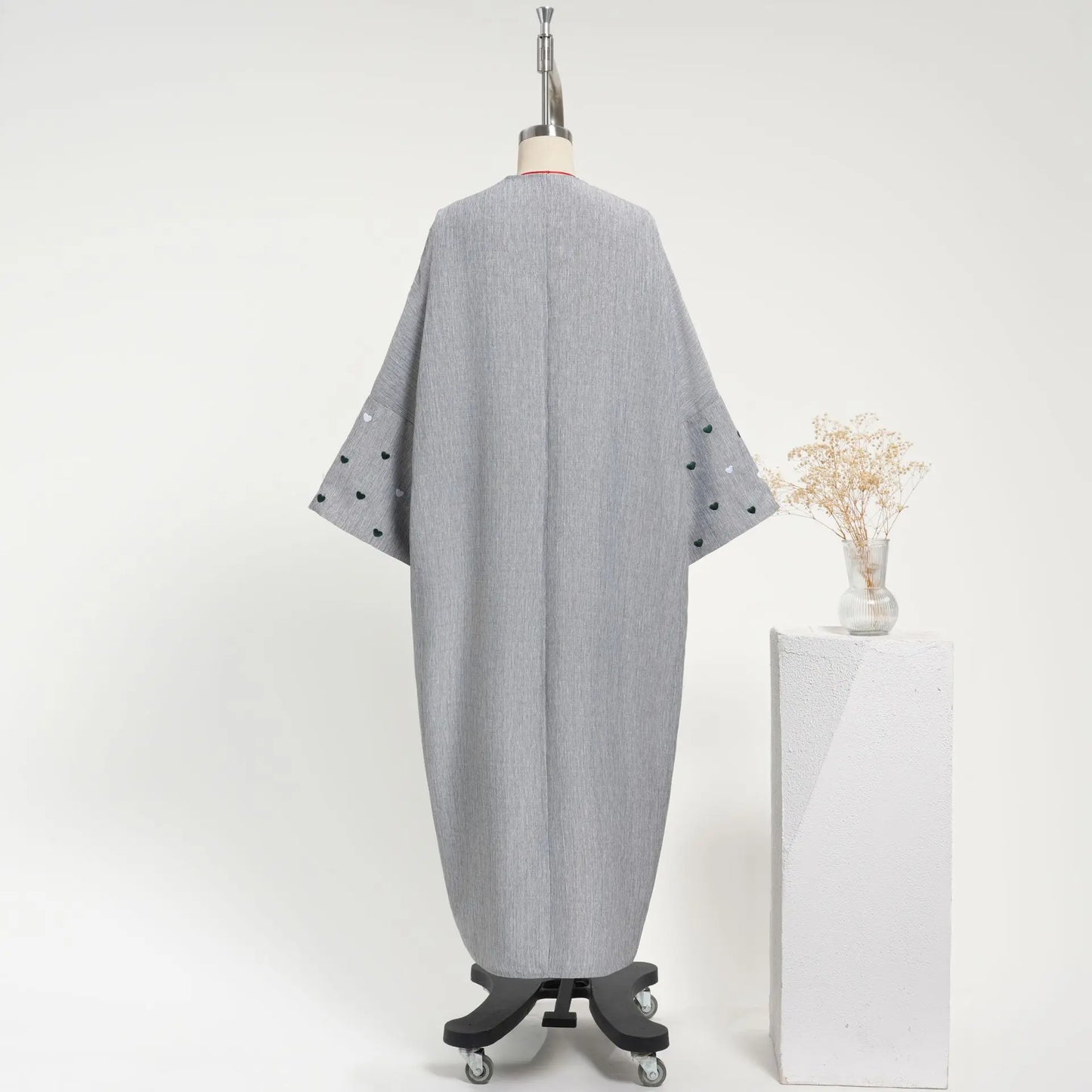 Embroidered Womens Cardigan Robe