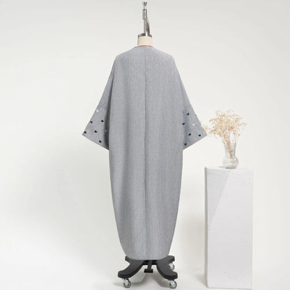 Embroidered Womens Cardigan Robe