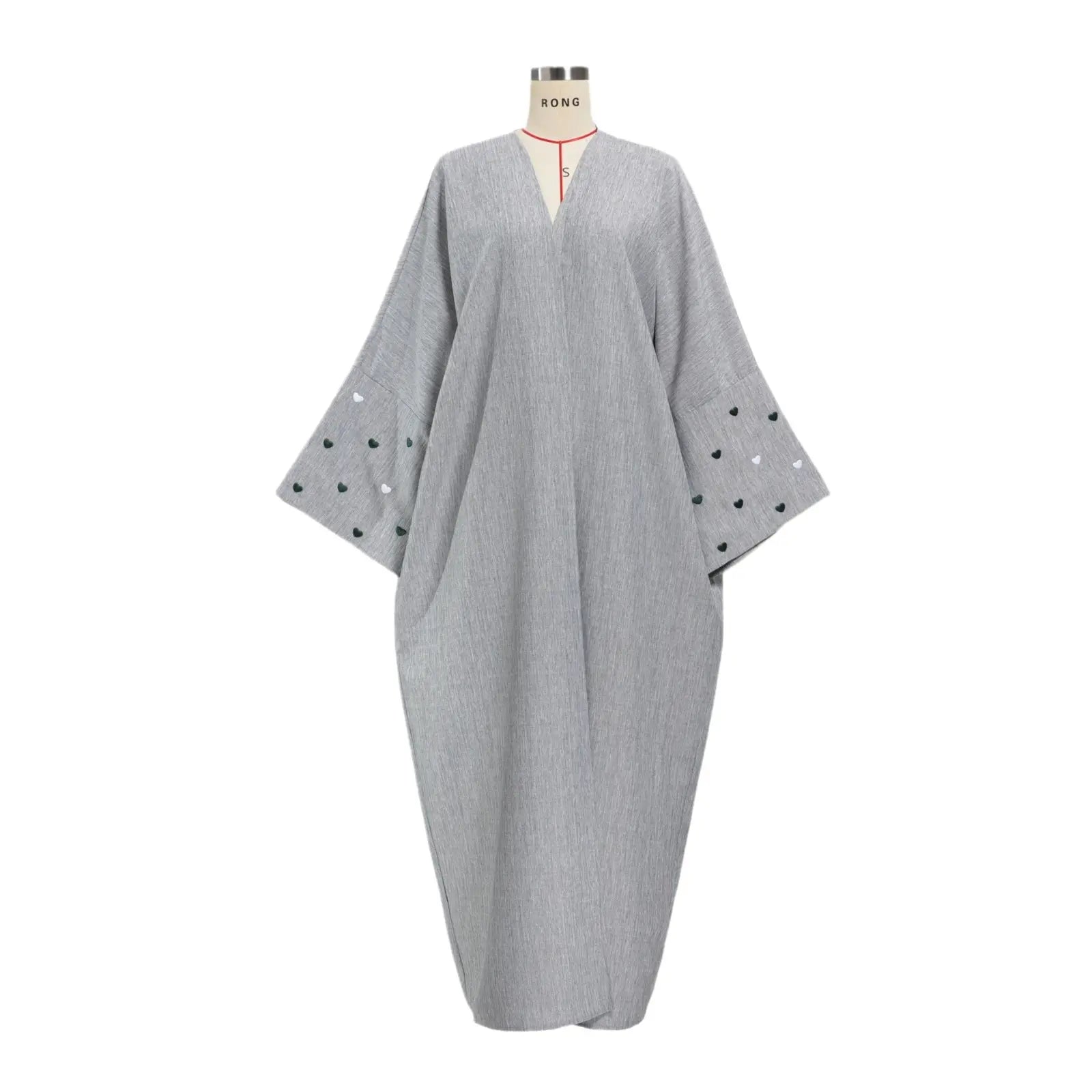 Embroidered Womens Cardigan Robe