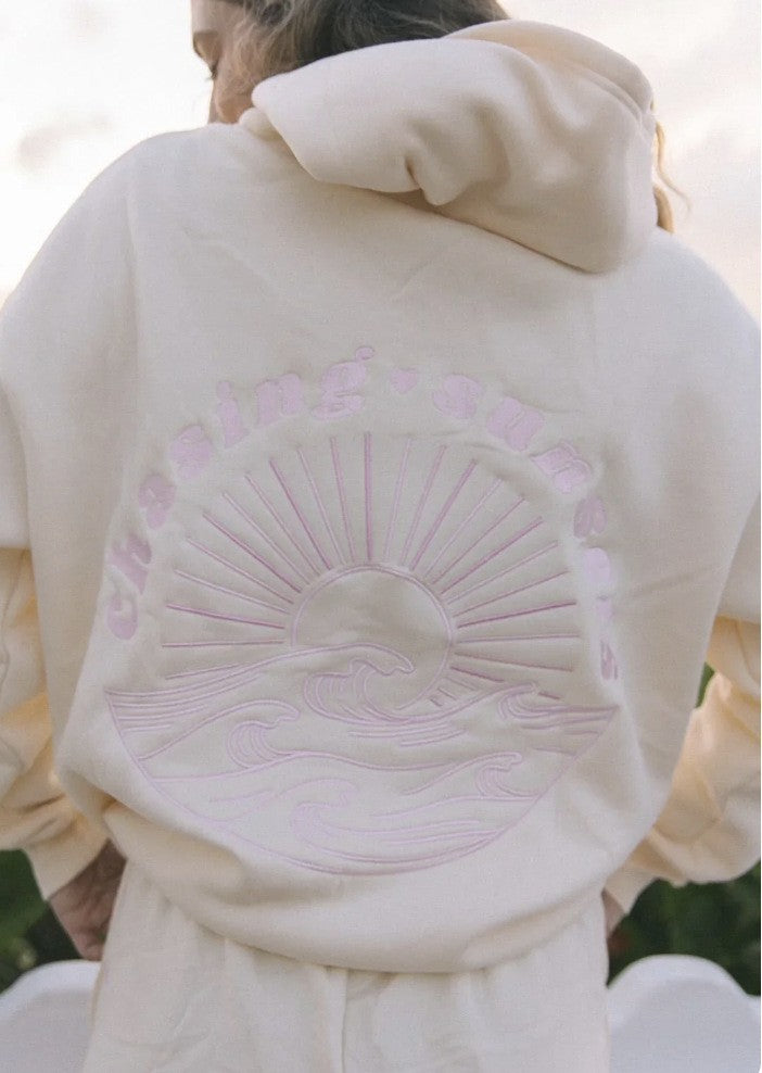 Embroidered Womens Hooded Sweatshirt