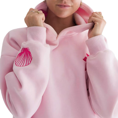 Embroidered Womens Hooded Sweatshirt