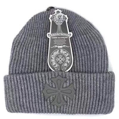 Embroidered woolen hat