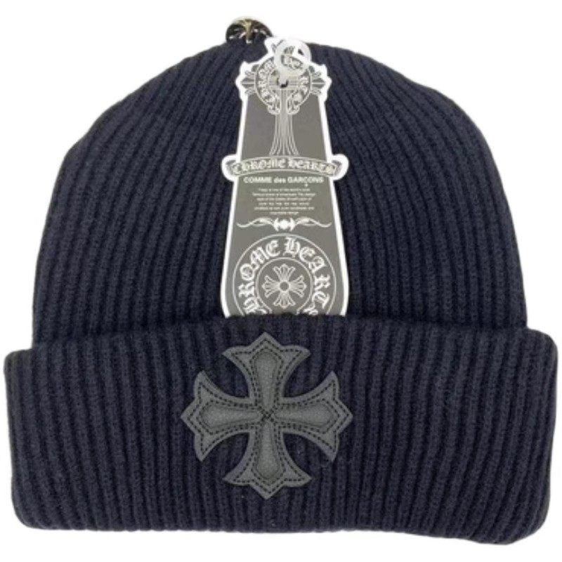 Embroidered woolen hat