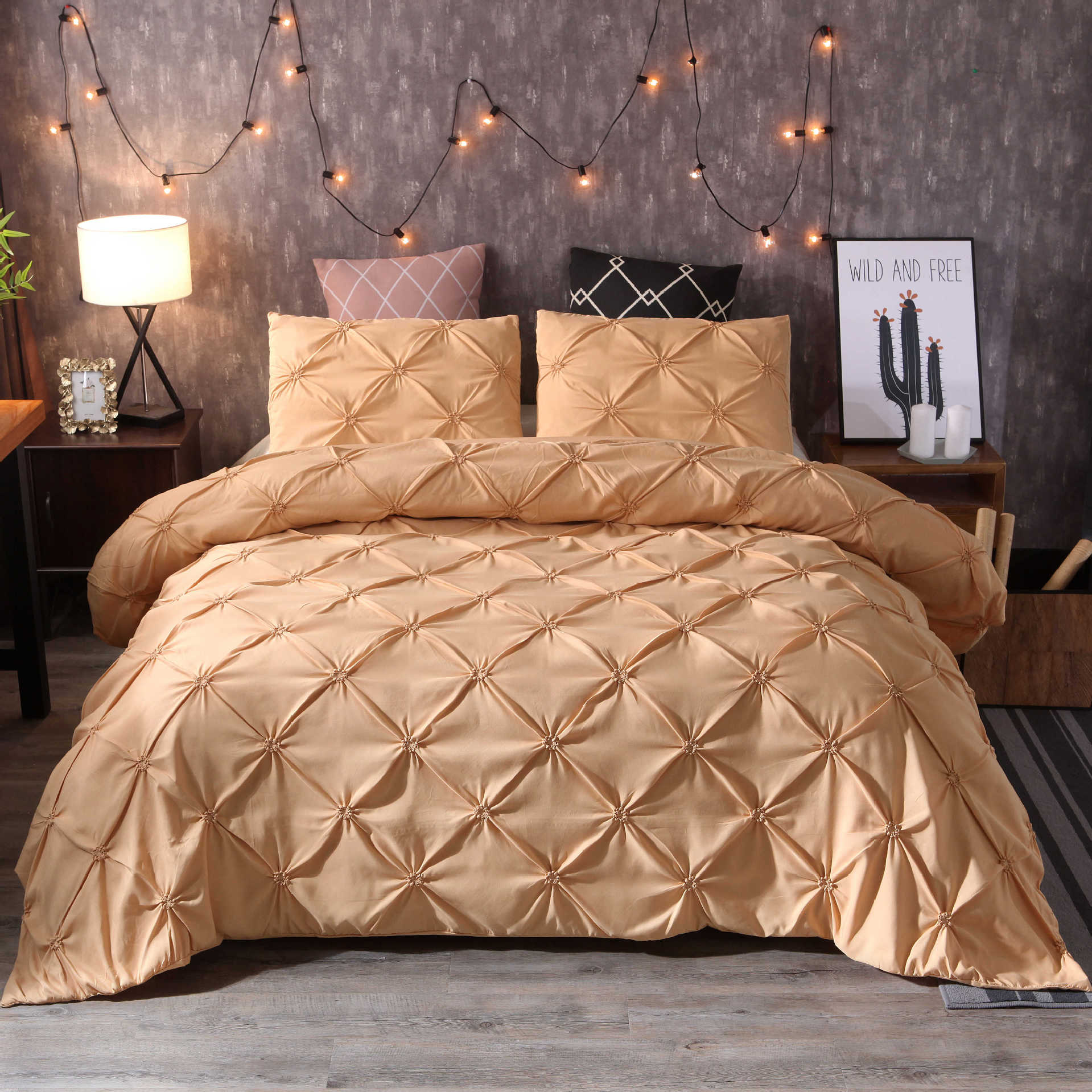 Embroidery Craft Bedding Set