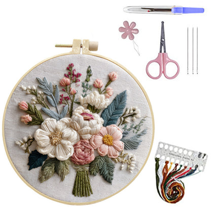 Embroidery craft materials