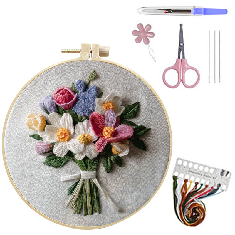 Embroidery craft materials