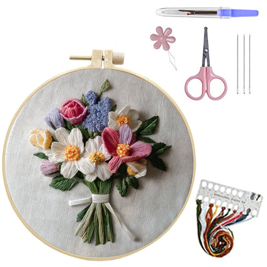 Embroidery craft materials