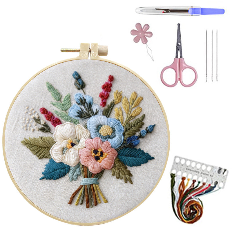 Embroidery craft materials