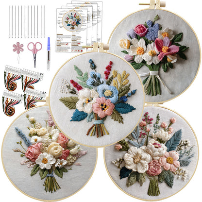 Embroidery craft materials