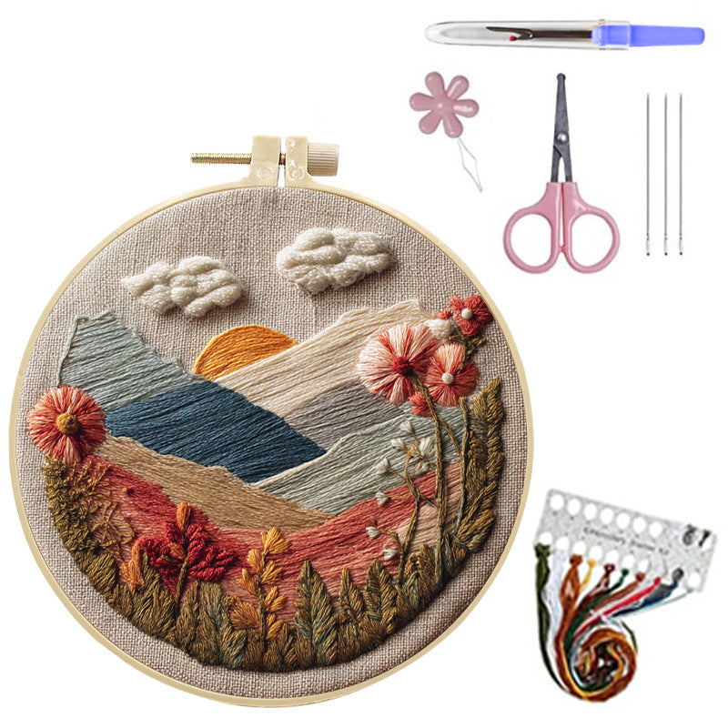 Embroidery craft materials