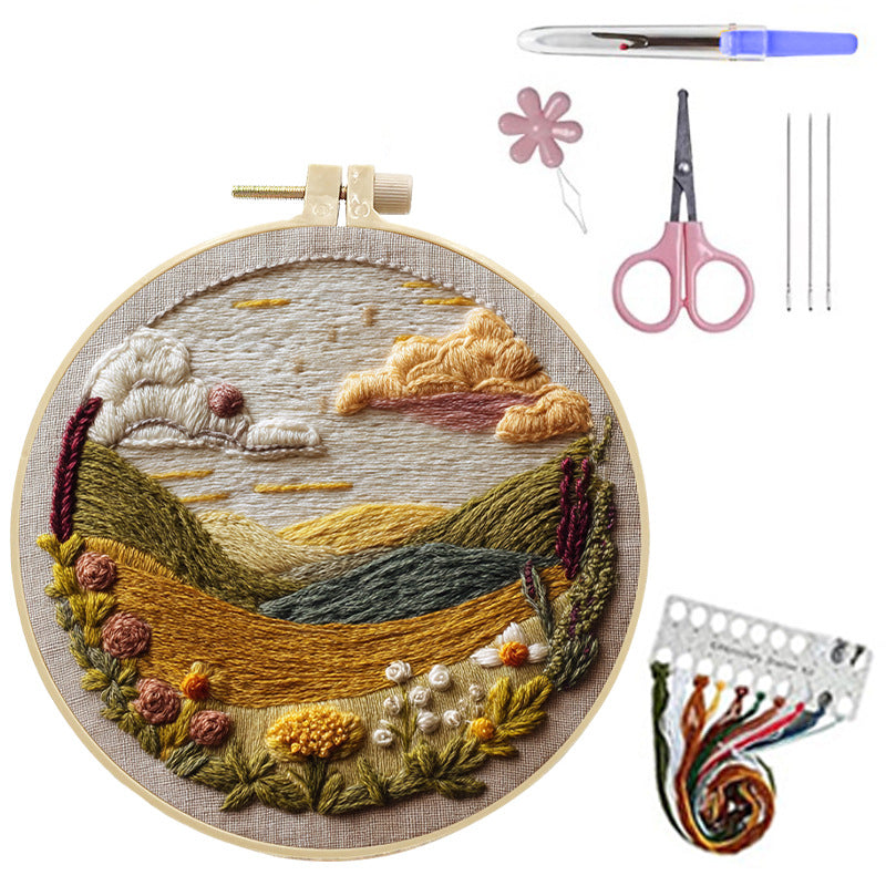 Embroidery craft materials