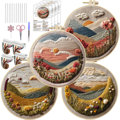 Embroidery craft materials