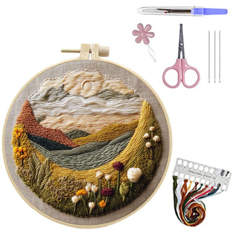 Embroidery craft materials