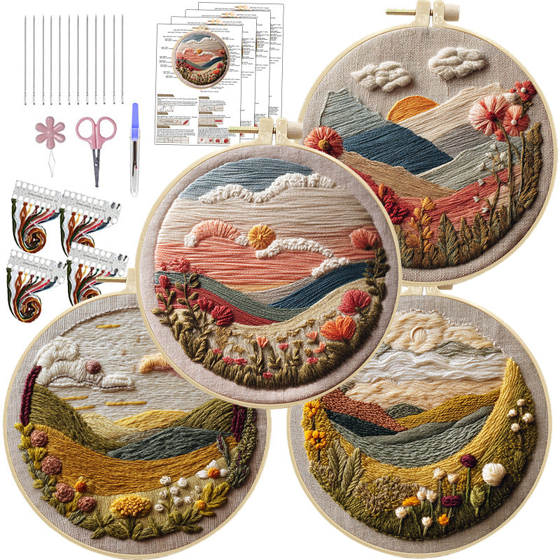 Embroidery craft materials