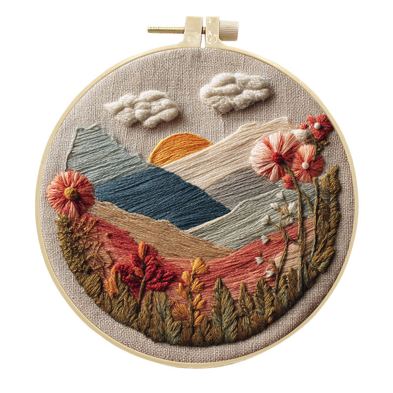 Embroidery craft materials