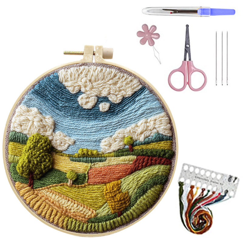 Embroidery craft materials