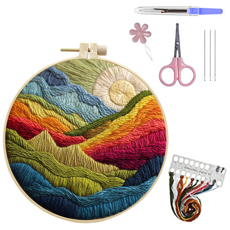 Embroidery craft materials