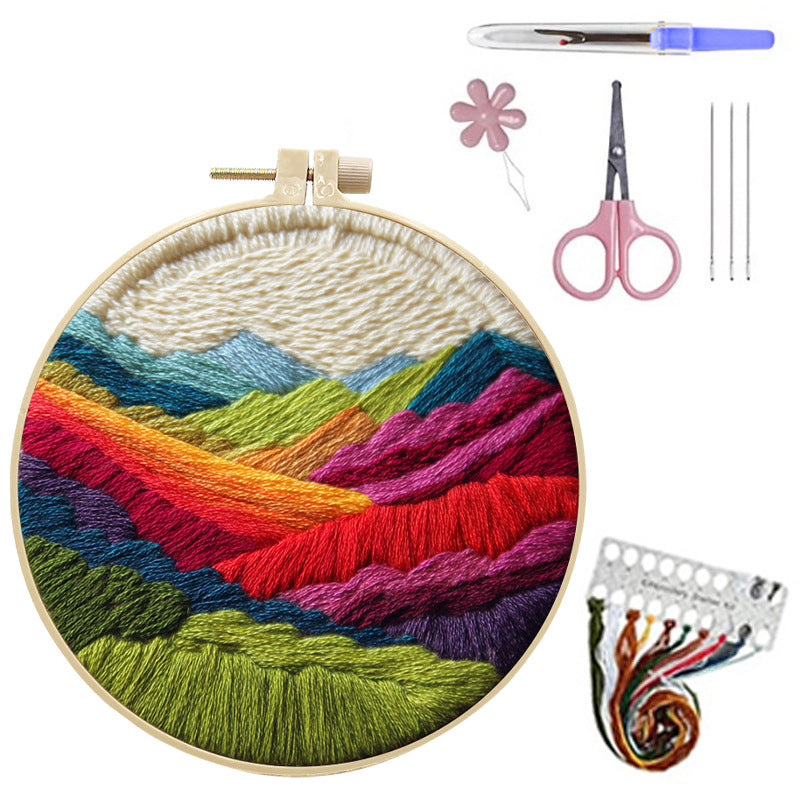 Embroidery craft materials