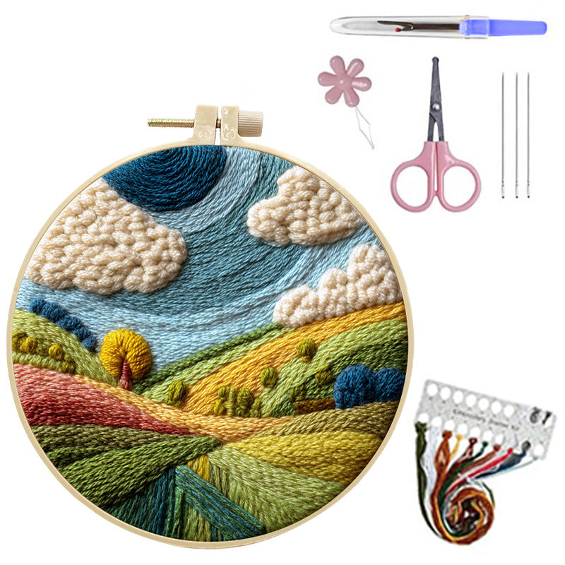 Embroidery craft materials