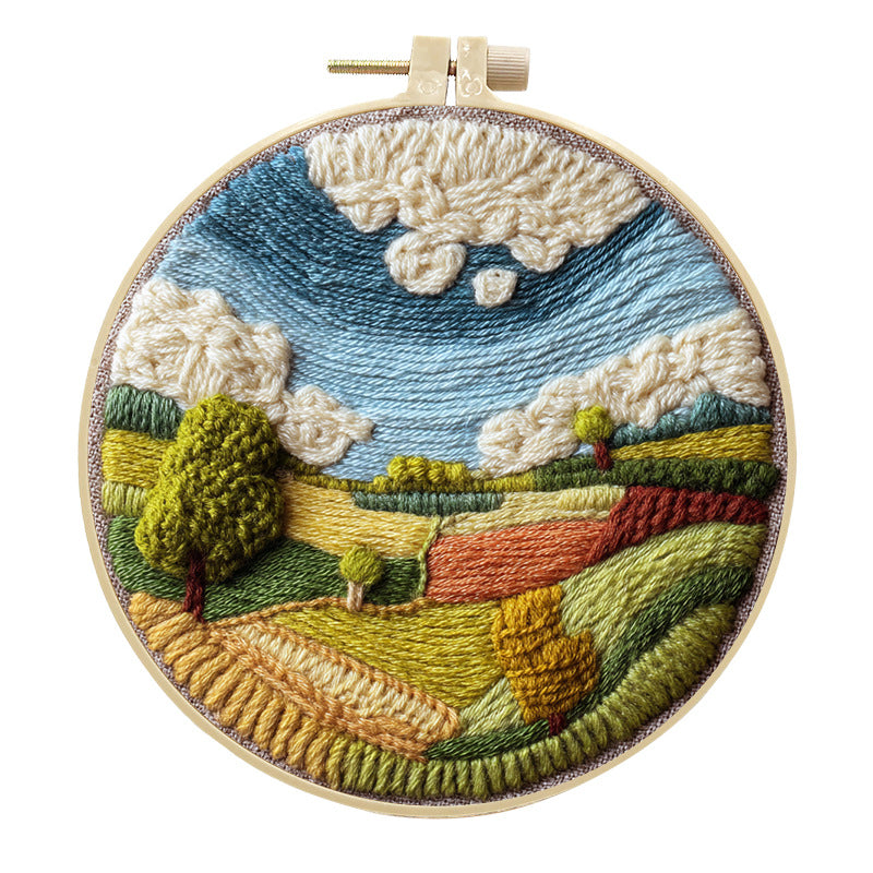 Embroidery craft materials