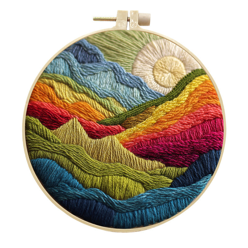 Embroidery craft materials