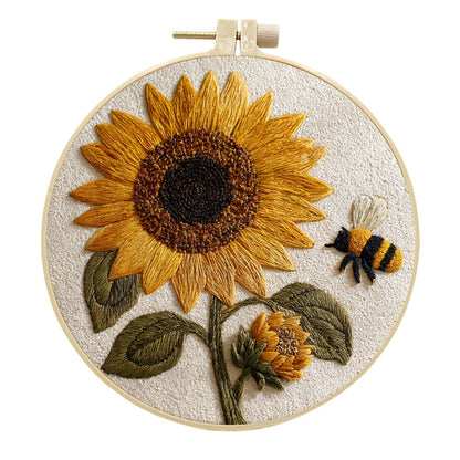 Embroidery handmade material bag