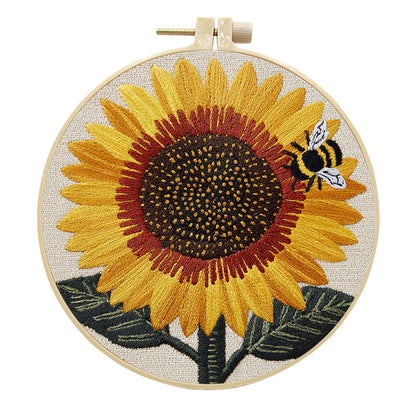 Embroidery handmade material bag