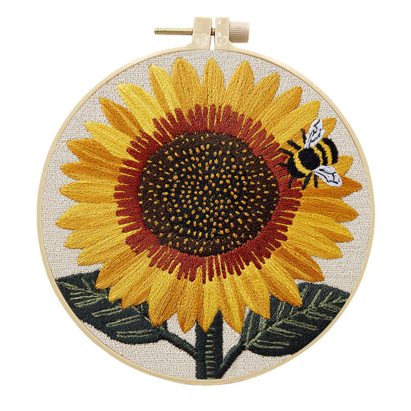 Embroidery handmade material bag