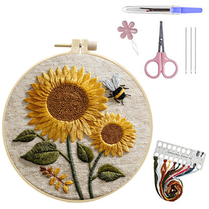 Embroidery handmade material bag