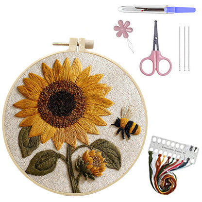 Embroidery handmade material bag