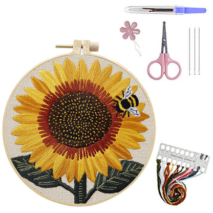Embroidery handmade material bag