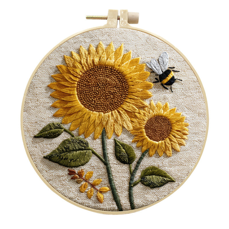 Embroidery handmade material bag