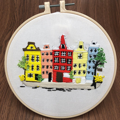 Embroidery material bag