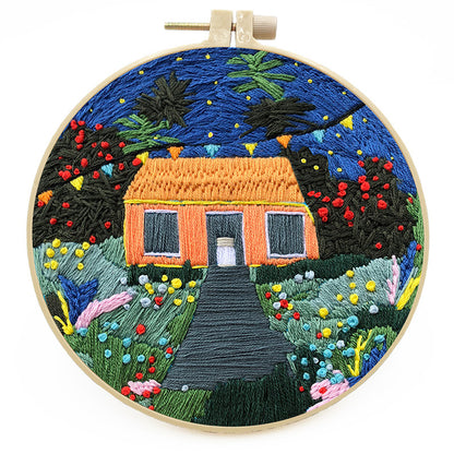 Embroidery material bag