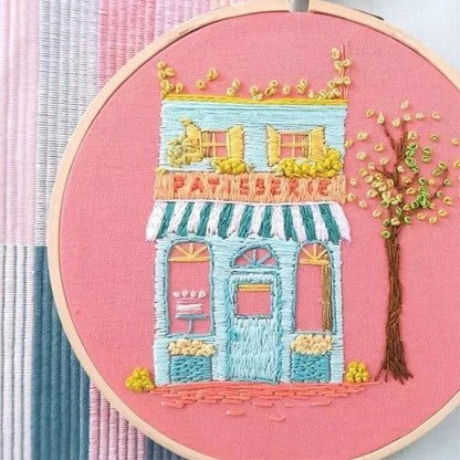 Embroidery material bag